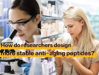 In che modo i ricercatori progettano peptidi anti-antinvecchiamento più stabili